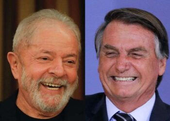 lula e bolsonaro rindo