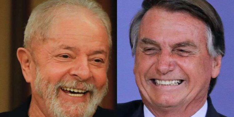 lula e bolsonaro rindo